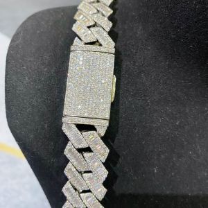 925 Sterling Silver Hip Hop Style Cuban Chain