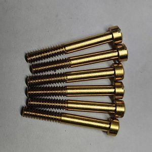 Half Threaded Brass Screw