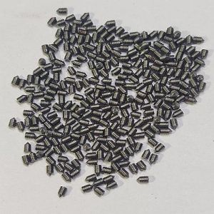 M1.4 X2mm Mild Steel Grub Screw