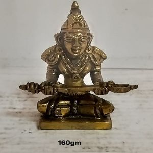 160 Gm Brass Annapurna Mata Statue