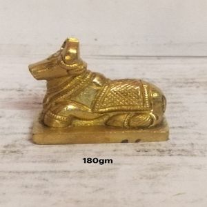 Brass Nandi Statue