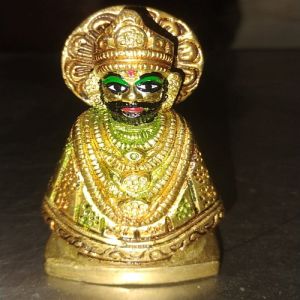 Brass Handcrafted Khatu Shyam Ji Statue