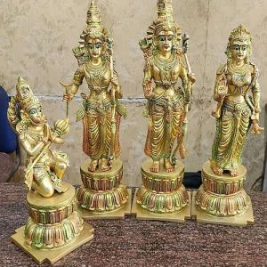 Brass RAM Darbar Statue