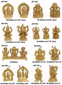 Indian Brass Religious God Idol