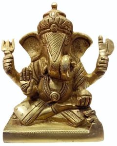 Premium Brass Ganesha Statue
