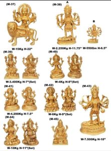 Traditional Brass God Murti