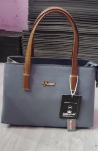 Grey Ladies Hand Bag