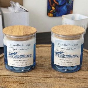 Handcrafted Soy Wax Ocean Fragrance Candle