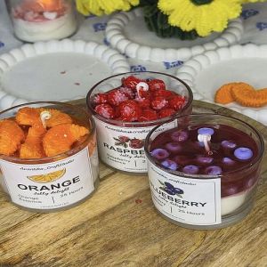 Soy Wax Scented Glass Jar Candle