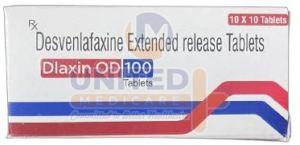 100mg Desvenlafaxine Extended Release Tablets