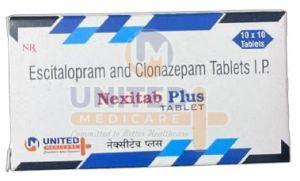 Escitalopram and Clonazepam Tablets