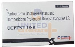 Pantoprazole Gastro Resistant and Domperidone Prolonged Release Capsules