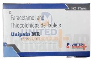 paracetamol thiocolchicoside tablets
