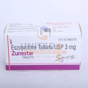 Zunestar 3  Mg Tablets