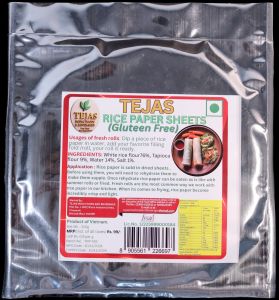 Tejas Rice Paper Sheet