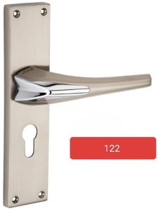 Mortise Brass Rose Handle