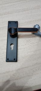 Mortise Brass Rose Handle