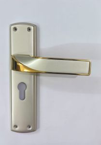 Mortise Brass Rose Handle