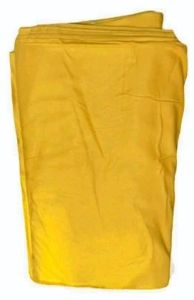 Plain Yellow Cotton Fabric
