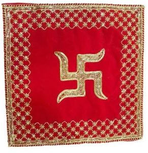 Swastik Velvet Aasan