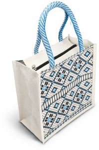 Printed Canvas Shopping Bag