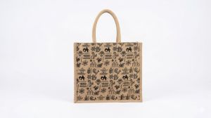 Printed Jute Kalamkari Bag