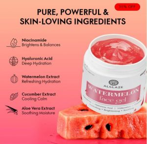 Alglaze Watermelon Face Gel