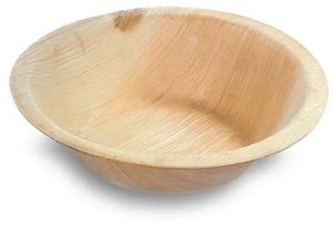 2.5 Inch Areca Leaf Round Bowl