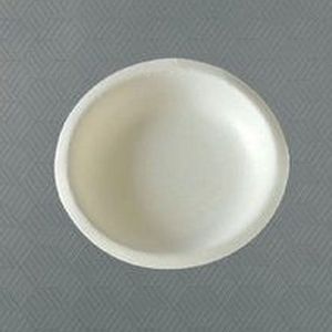 4 Inch Round Bagasse Plate
