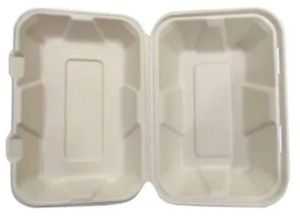 6 X 6 Inch Clamshell Container