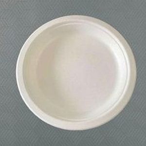 9 Inch Round Bagasse Plate