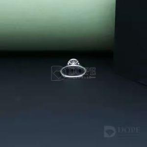 0.50 Carat Unique Pointer Size Classic Solitaire Diamond Ring