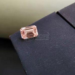 0.60 Carat Light Pink Lab Grown Emerald Diamond