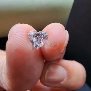 0.87 Carat White Heart Shape CVD Diamond