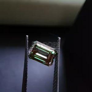 0.92 Carat CVD Lab Grown Emerald Cut Diamond