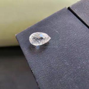 0.94 Carat Pear Briolette White Lab Grown Diamond