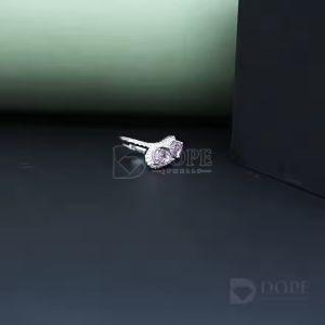 1.0 Carat Pear Solitaire Pink Diamond Ring