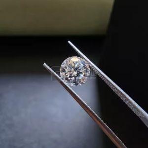 1.02 Carat Solitaire Round Shape CVD Diamond