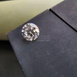 1.02 Carat Solitaire Round Shape CVD Diamond