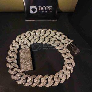 26mm Fully Iced Out Miami Cuban Chain