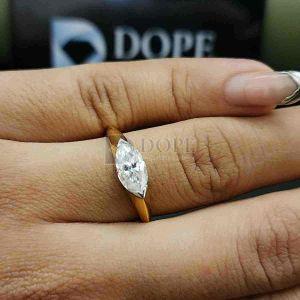 Adorable Marquise Cut Diamond Ring