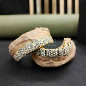 Customized Iced Out Diamond Grillz Set