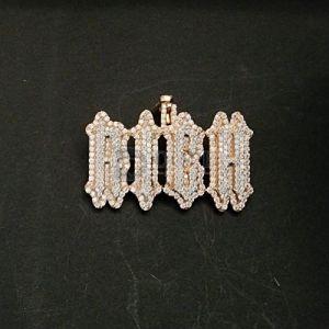 Customized Righ Hip Hop Moissanite Diamond Pendant