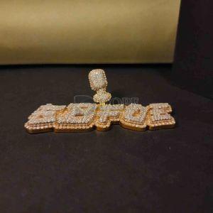 Ebfoe Hip Hop Moissanite Diamond Pendant