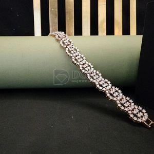 Elegant 925 Sterling Silver Moissanite Diamond Bracelet for Women