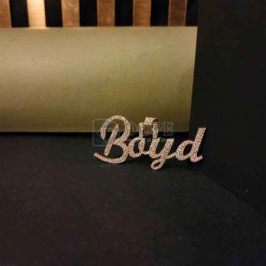 Hip Hop Bayd Moissanite Diamond Pendant