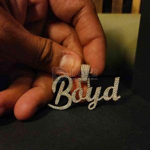 Hip Hop Bayd Moissanite Diamond Pendant
