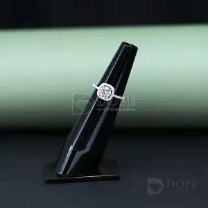 IGI Certified Ladies Round Solitaire Diamond Ring