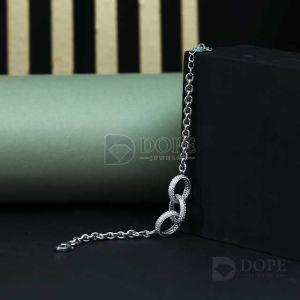 Ladies Charm Moissanite Lab Grown Diamond Bracelet