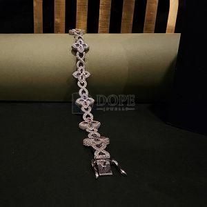 Ladies Elegant Design Charm Moissanite Diamond Bracelet